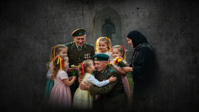 Дети из «Рябинки» встретили ветеранов. Память живёт в сердцах